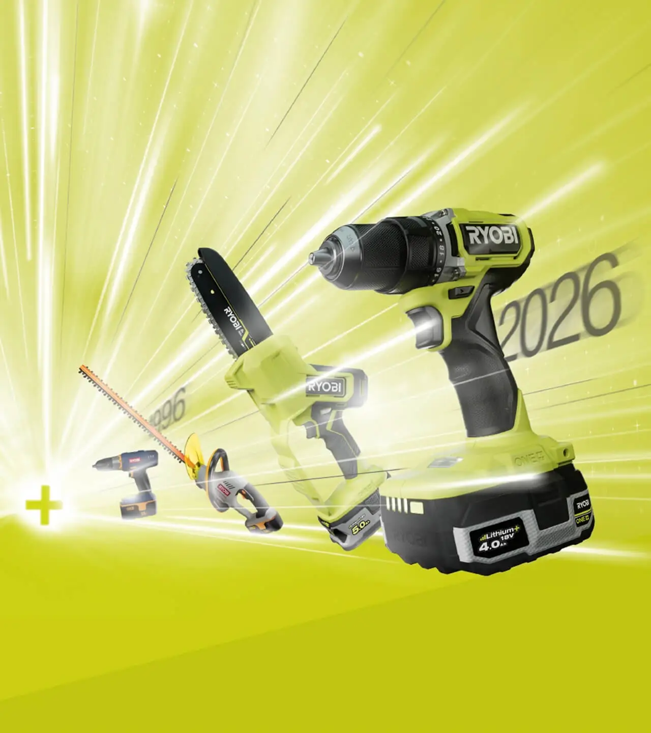 30 anni di Ryobi One+, Festeggia con noi!